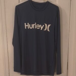 Hurley Navy Long Sleeve Tee